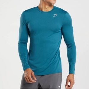 Gymshark Teal Men's Crewneck Sweater